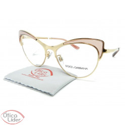 Dolce & Gabbana DG1308 3148 53 Gatinho Metal Dourado/Rosa