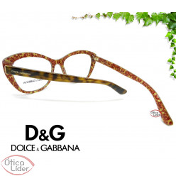 Dolce & Gabbana DG3284 3204 53 Acetato Havana / Glitter