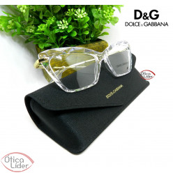 Dolce & Gabbana DG5025 3133 53 Acetato Cristal / Metal Dourado