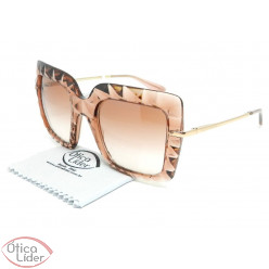 Dolce & Gabbana DG6111 3148/13 51 Acetato Rosa Transparente / Dourado